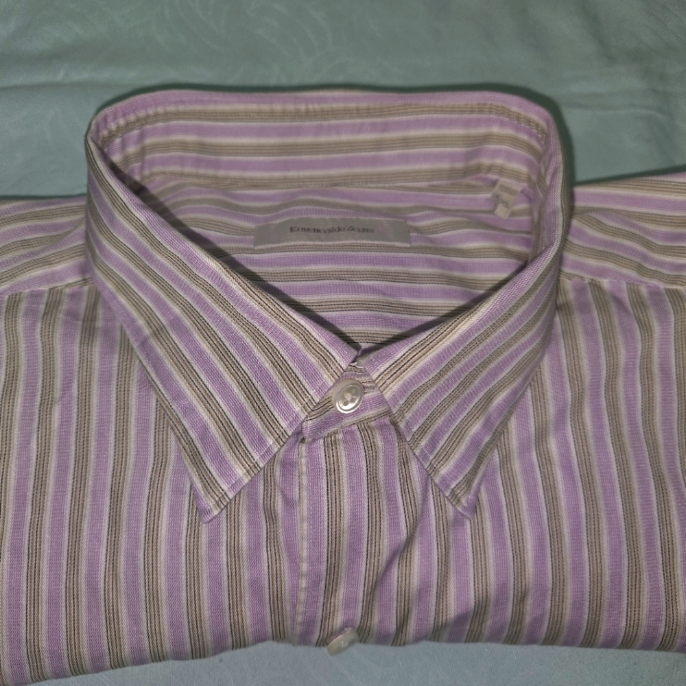 Ermenegildo Zegna Long Sleeve‎ Shirt (XL)